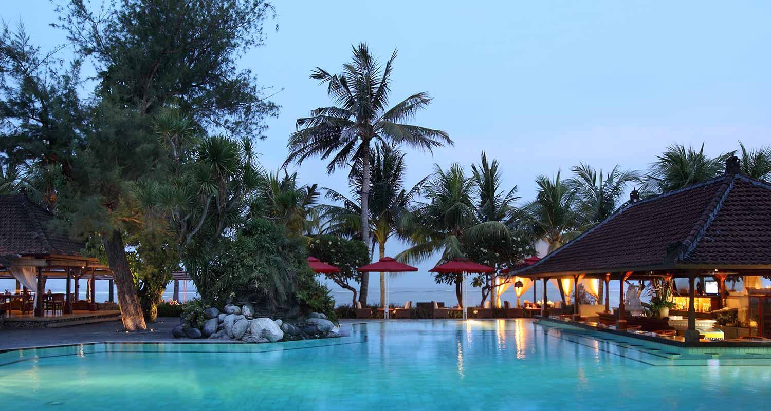 Griya Santrian A Beach Resort And Spa Санур Екстер'єр фото